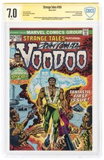 STRANGE TALES #169 SEPTEMBER 1973 CBCS VERIFIED SIGNATURE 7.0 FINE/VF (FIRST BROTHER VOODOO).