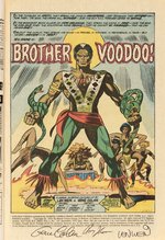 STRANGE TALES #169 SEPTEMBER 1973 CBCS VERIFIED SIGNATURE 7.0 FINE/VF (FIRST BROTHER VOODOO).