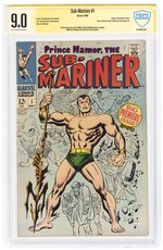 SUB-MARINER #1 MAY 1968 CBCS VERIFIED SIGNATURE 9.0 VF/NM.