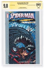 AMAZING SPIDER-MAN #300 NOVEMBER 2007 CBCS VERIFIED SIGNATURE 9.8 NM/MINT (MARVEL ADVENTURE CITY REPRINT).