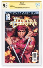 ELEKTRA VOL. 3 #3 NOVEMBER 2001 CBCS VERIFIED SIGNATURE 9.6 NM+ (RECALLED NUDE EDITION).