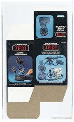 STAR WARS: REVENGE OF THE JEDI (1983) - RADAR LASER CANNON BOX FLAT AFA 85 NM+.