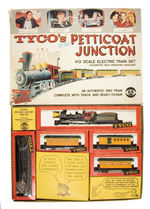 "TYCO'S PETTICOAT JUNCTION H-O ELECTRIC TRAIN SET."