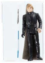 STAR WARS: RETURN OF THE JEDI (1983) - LOOSE ACTION FIGURE/HK LUKE SKYWALKER (JEDI KNIGHT) AFA 90 NM+/MINT (FLESH FACE, BLUE SABER).