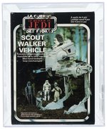 PALITOY/MECCANO STAR WARS: RETURN OF THE JEDI (1983) - SCOUT WALKER BI-LOGO CAS 80+.