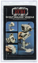 PALITOY/MECCANO STAR WARS: RETURN OF THE JEDI (1983) - SCOUT WALKER BI-LOGO CAS 80+.