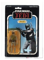 STAR WARS: RETURN OF THE JEDI (1984) - BOBA FETT 77 BACK-A AFA 75 Y-EX+/NM.