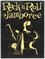 JERRY LEE LEWIS ROCK 'N' ROLL JAMBOREE 1958 PROGRAM.