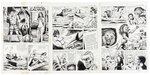 SOS #20 SPANISH HORROR COMIC BOOK COMPLETE STORY ORIGINAL ART.