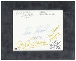 FRIDAY THE 13th MOVIES MULTI-CAST SIGNED DISPLAY.