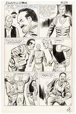 TWO GUN KID #68 ORIGINAL ART FIVE PAGE COMPLETE STORY BY JACK KELLER.