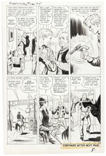 GUNSMOKE WESTERN (KID COLT OUTLAW ORIGIN) #72 ORIGINAL ART FIVE PAGES BY JACK KELLER.