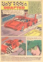 HOT RODS AND RACING CARS #112 COMPLETE FIVE PAGE ORIGINAL ART STORY BY CHARLES NICHOLAS & VINCE ALASCIA.