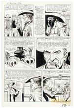 KID COLT OUTLAW #92 ORIGINAL ART PAGE TRIO BY JACK KELLER.