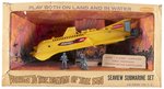 VOYAGE TO THE BOTTOM OF THE SEA - SEAVIEW SUBMARINE REMCO PLAYSET IN WINDOW BOX.