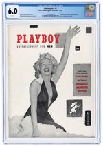 PLAYBOY VOL. 1 #1 DECEMBER 1953 CGC 6.0 FINE (FEATURING MARILYN MONROE).