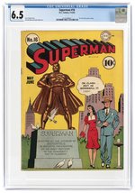 SUPERMAN #16 MAY-JUNE 1942 CGC 6.5 FINE+.