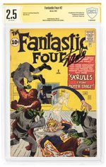 FANTASTIC FOUR #2 JANUARY 1962 CBCS VERIFIED SIGNATURE 2.5 GOOD+ (FIRST SKRULLS).