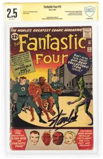 FANTASTIC FOUR #11 FEBRUARY 1963 CBCS VERIFIED SIGNATURE 2.5 GOOD+ (FIRST IMPOSSIBLE MAN).