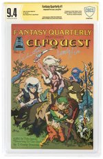 FANTASY QUARTERLY #1 SPRING 1978 CBCS VERIFIED SIGNATURE 9.4 NM (FIRST ELFQUEST).