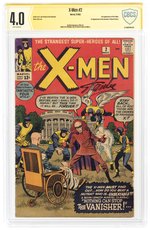 X-MEN #2 NOVEMBER 1963 CBCS VERIFIED SIGNATURE 4.0 VG.