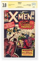 X-MEN #5 MAY 1964 CBCS VERIFIED SIGNATURE 3.0 GOOD/VG.