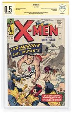 X-MEN #6 JULY 1964 CBCS VERIFIED SIGNATURE 0.5 POOR.