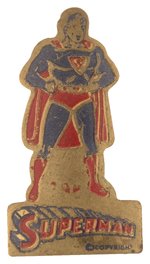 SUPERMAN 1941 FLEISCHER STUDIOS ANIMATED CARTOON PREMIUM PIN.