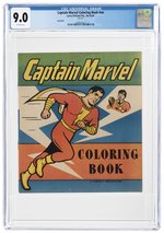 CAPTAIN MARVEL COLORING BOOK #NN CGC 9.0 VF/NM (AUSTRALIAN).