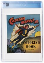 CAPTAIN MARVEL JR. COLORING BOOK #NN CGC 8.5 VF+ (AUSTRALIAN).