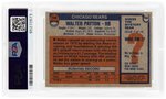 1976 TOPPS #148 WALTER PAYTON (HOF) ROOKIE CARD PSA 4 VG-EX.