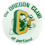 DONALD DUCK "THE OREGON CLUB OF PORTLAND."