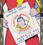 "CAPTAIN MARVEL BRACES" CARDED SUSPENDERS.