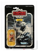 STAR WARS: THE EMPIRE STRIKES BACK (1981) - YODA 41 BACK-B AFA 85 NM+ (ORANGE SNAKE).