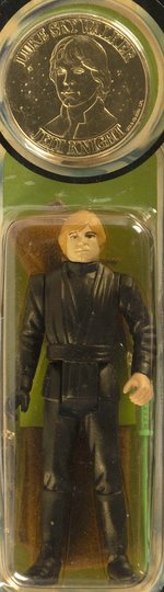 STAR WARS: THE POWER OF THE FORCE (1985) - LUKE SKYWALKER (JEDI KNIGHT) 92 BACK AFA 80 Y-NM.