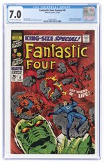 FANTASTIC FOUR ANNUAL #6 NOVEMBER 1968 CGC 7.0 FINE/VF (BIRTH OF FRANKLIN RICHARDS & FIRST ANNIHILUS).