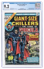 GIANT-SIZE CHILLERS #1 JUNE 1974 CGC 9.2 NM- (FIRST LILITH).