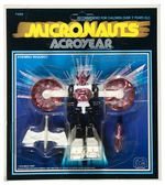 “MICRONAUTS ACROYEAR” CARDED ACTION FIGURE.