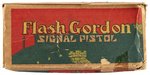 FLASH GORDON SIGNAL PISTOL BOXED 1935 MARX SPARKING/SIREN TOY GUN (RARE COLOR VARIETY).