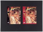 INDIANA JONES TRILOGY VHS MOCK-UP BOARD TRIO.