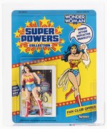 SUPER POWERS COLLECTION (1984) - WONDER WOMAN SERIES 1/12 BACK AFA 85 NM+.