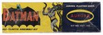 AURORA BATMAN & ROBIN FACTORY-SEALED BOXED MODEL KIT PAIR.