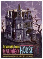 AURORA THE ADDAMS FAMILY HAUNTED HOUSE FACTORY-SEALED BOXED MODEL KIT.