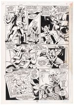 GREEN LANTERN CORPS QUARTERLY #5 COMIC BOOK PAGE ORIGINAL ART LOT BY JOE JAMES (G'NORT).