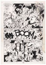 GREEN LANTERN CORPS QUARTERLY #5 COMIC BOOK PAGE ORIGINAL ART LOT BY JOE JAMES (G'NORT).