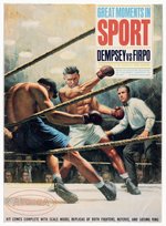 AURORA GREAT MOMENTS IN SPORT - DEMPSEY VS FIRPO FACTORY-SEALED BOXED MODEL KIT.