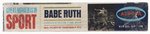 AURORA GREAT MOMENTS IN SPORT - BABE RUTH FACTORY-SEALED BOXED MODEL KIT.