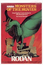 AURORA MONSTERS OF THE MOVIES - RODAN FACTORY-SEALED BOXED MODEL KIT.