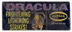 AURORA FRIGHTENING LIGHTNING DRACULA FACTORY-SEALED BOXED MODEL KIT.