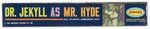 AURORA DR. JEKYLL AS MR. HYDE FACTORY-SEALED BOXED MODEL KIT.